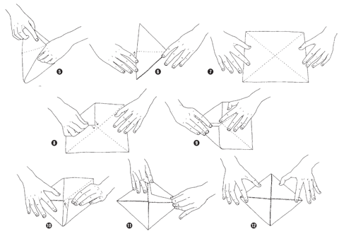 Cootie Catchers Instructions - 2