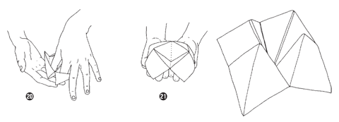 Cootie Catchers Instructions - 5